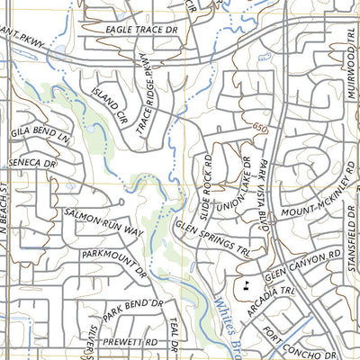 United States Geological Survey Keller, TX (2023, 24000-Scale) digital map