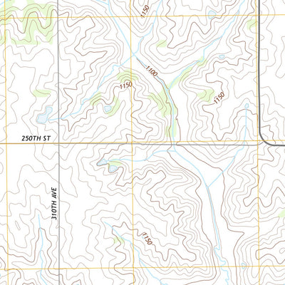 United States Geological Survey Kellerton, IA (2013, 24000-Scale) digital map