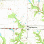 United States Geological Survey Kellerville, IL (1981, 24000-Scale) digital map