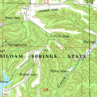 United States Geological Survey Kellerville, IL (1981, 24000-Scale) digital map