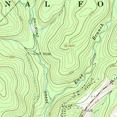United States Geological Survey Kellettville, PA (1966, 24000-Scale) digital map