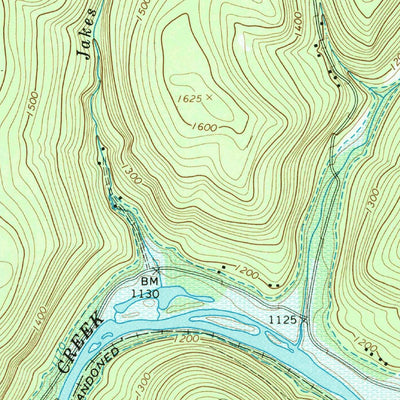 United States Geological Survey Kellettville, PA (1966, 24000-Scale) digital map