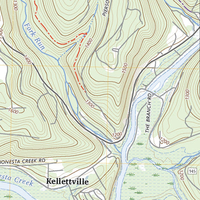 United States Geological Survey Kellettville, PA (2023, 24000-Scale) digital map