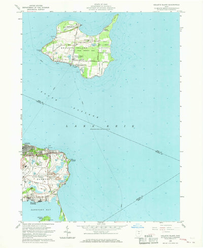 United States Geological Survey Kelleys Island, OH (1959, 24000-Scale) digital map