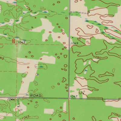 United States Geological Survey Kellner, WI (1970, 24000-Scale) digital map