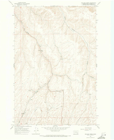 United States Geological Survey Kellogg Creek, WA (1967, 24000-Scale) digital map