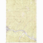 United States Geological Survey Kellogg East, ID (1985, 24000-Scale) digital map