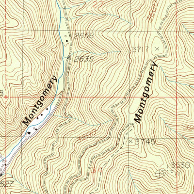 United States Geological Survey Kellogg East, ID (1985, 24000-Scale) digital map