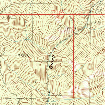 United States Geological Survey Kellogg East, ID (1985, 24000-Scale) digital map