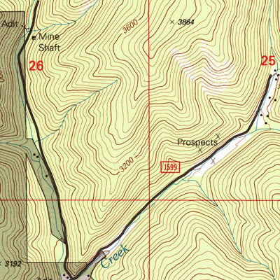 United States Geological Survey Kellogg East, ID (1996, 24000-Scale) digital map