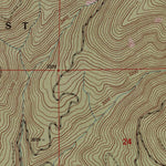United States Geological Survey Kellogg West, ID (1996, 24000-Scale) digital map