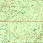 United States Geological Survey Kelly Butte, OR (1990, 24000-Scale) digital map