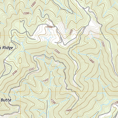 United States Geological Survey Kelly Butte, OR (2020, 24000-Scale) digital map