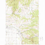 United States Geological Survey Kelly Creek, MT (1987, 24000-Scale) digital map