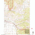 United States Geological Survey Kelly Creek, MT (2000, 24000-Scale) digital map