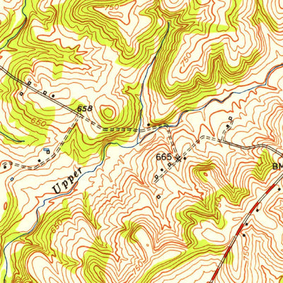 United States Geological Survey Kelly, KY (1952, 24000-Scale) digital map