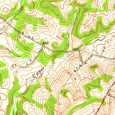 United States Geological Survey Kelly, KY (1957, 24000-Scale) digital map