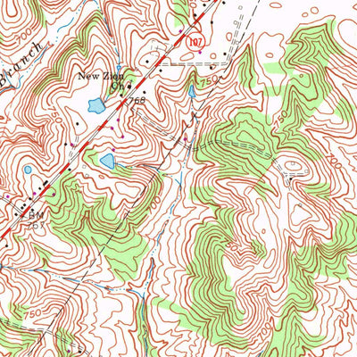 United States Geological Survey Kelly, KY (1969, 24000-Scale) digital map