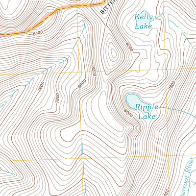 United States Geological Survey Kelly Lake, MT (2011, 24000-Scale) digital map