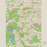 United States Geological Survey Kelly Lake, WI (1973, 24000-Scale) digital map