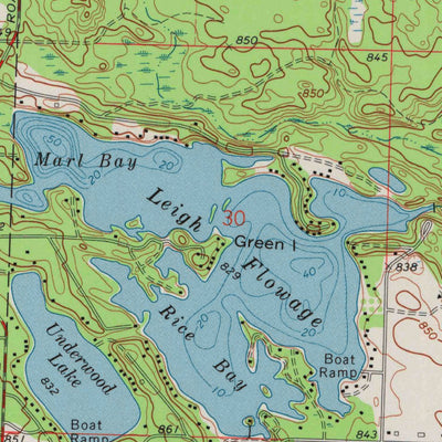 Kelly Lake, WI (1973, 24000-Scale) Map by United States Geological ...