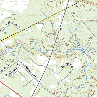 United States Geological Survey Kelly, NC (2022, 24000-Scale) digital map