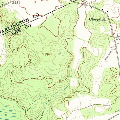 United States Geological Survey Kellytown, SC (1968, 24000-Scale) digital map