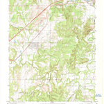 United States Geological Survey Kellyville, OK (1972, 24000-Scale) digital map