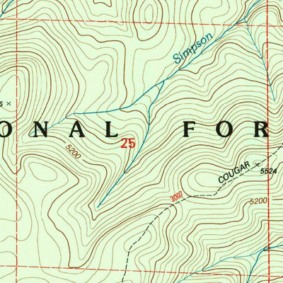 United States Geological Survey Kelsay Butte, OR (1995, 24000-Scale) digital map