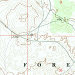 United States Geological Survey Kelsey Butte, OR (1967, 24000-Scale) digital map