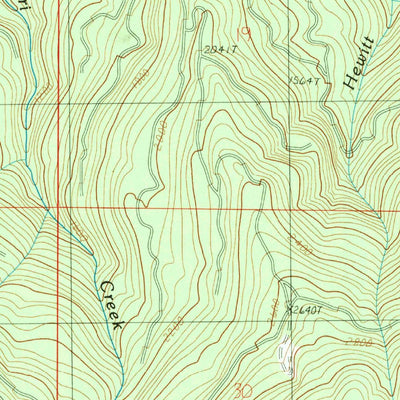 United States Geological Survey Kelsey Peak, OR (1989, 24000-Scale) digital map