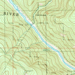 United States Geological Survey Kelsey Peak, OR (1989, 24000-Scale) digital map