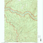 United States Geological Survey Kelsey Peak, OR (1998, 24000-Scale) digital map