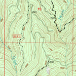 United States Geological Survey Kelsey Peak, OR (1998, 24000-Scale) digital map