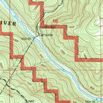 United States Geological Survey Kelsey Peak, OR (1998, 24000-Scale) digital map