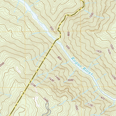 United States Geological Survey Kelsey Peak, OR (2020, 24000-Scale) digital map