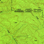United States Geological Survey Kelseyville, CA (1943, 62500-Scale) digital map