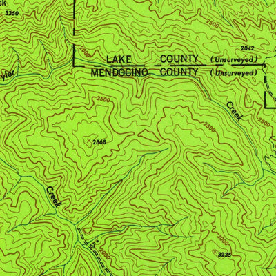 United States Geological Survey Kelseyville, CA (1943, 62500-Scale) digital map