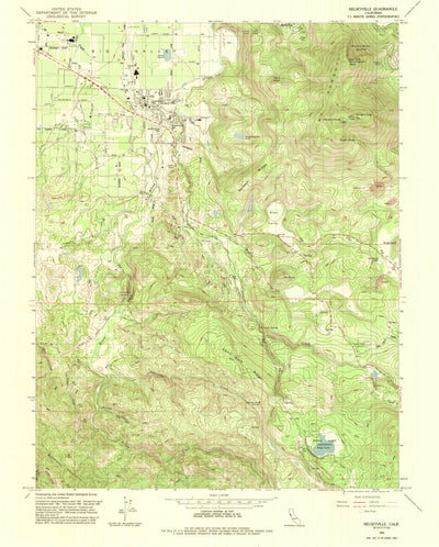 United States Geological Survey Kelseyville, CA (1993, 24000-Scale) digital map