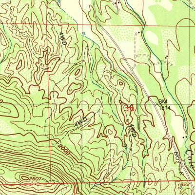 United States Geological Survey Kelseyville, CA (1993, 24000-Scale) digital map
