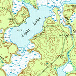 United States Geological Survey Kelso Junction, MI (1945, 24000-Scale) digital map