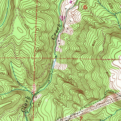 United States Geological Survey Kelso, WA-OR (1953, 24000-Scale) digital map