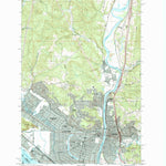 United States Geological Survey Kelso, WA-OR (1990, 24000-Scale) digital map