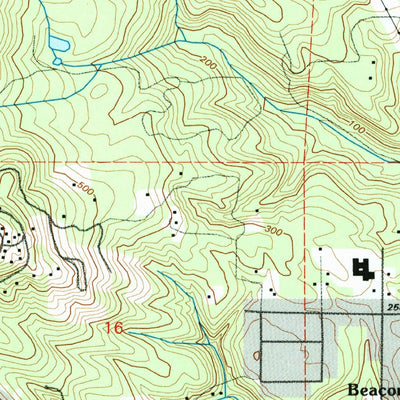 United States Geological Survey Kelso, WA-OR (1990, 24000-Scale) digital map