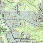 United States Geological Survey Kelso, WA-OR (1990, 24000-Scale) digital map