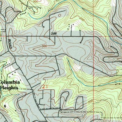 United States Geological Survey Kelso, WA-OR (1990, 24000-Scale) digital map