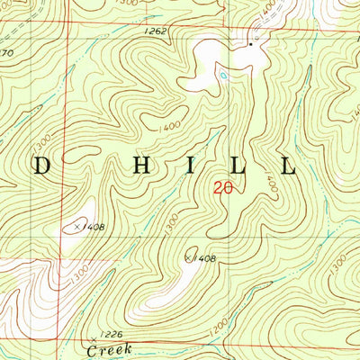 United States Geological Survey Keltner, MO (1982, 24000-Scale) digital map