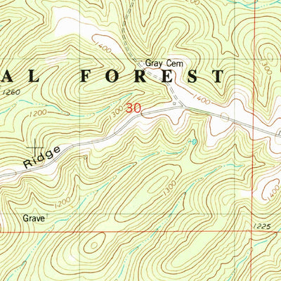 United States Geological Survey Keltner, MO (1982, 24000-Scale) digital map