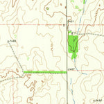 United States Geological Survey Kelton NW, TX (1963, 24000-Scale) digital map