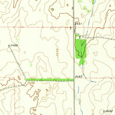 United States Geological Survey Kelton NW, TX (1963, 24000-Scale) digital map